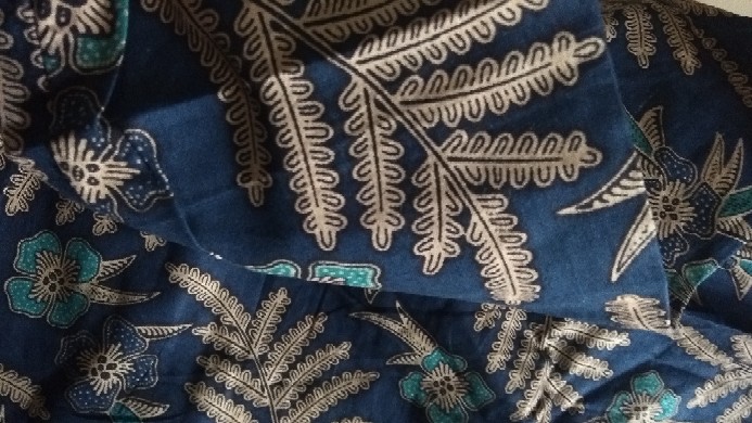 [cod] Tey-17 Batik Wanita Asj Sa Hrb026 Kenongo Kemeja Tosca Pendek