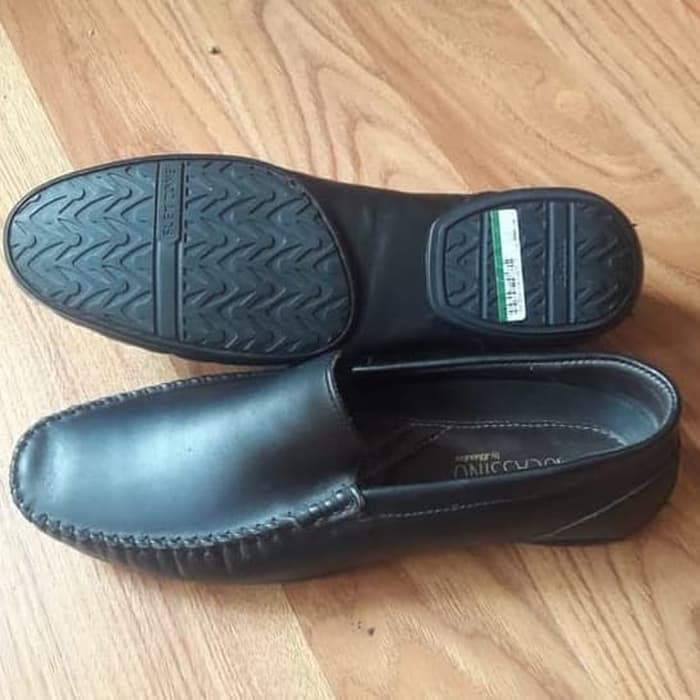  sepatu  BATA  ORIGINAL Moccasin HITAM Pantofel  Kerja Pria  