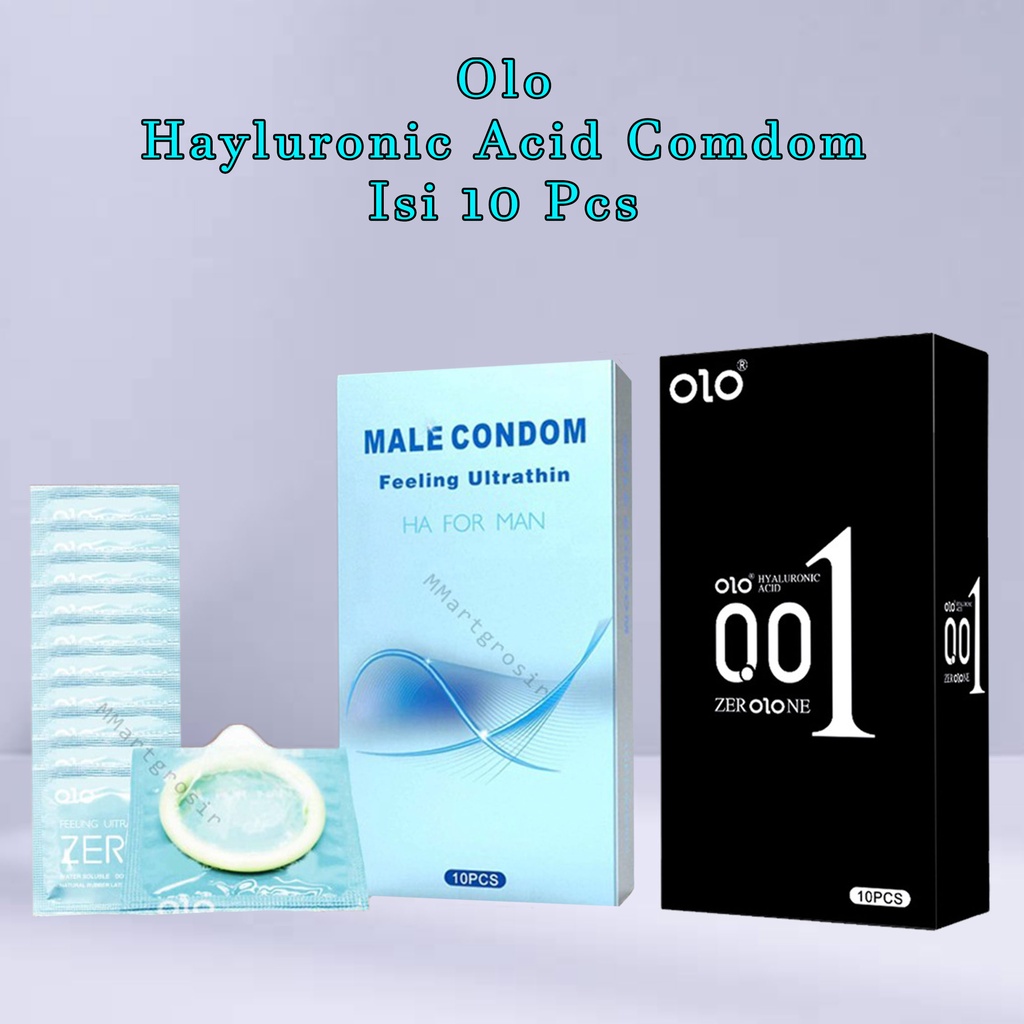 Kondom Olo  / HA FOR MAN / Zer olone / 10 pcs / kondom&quot;