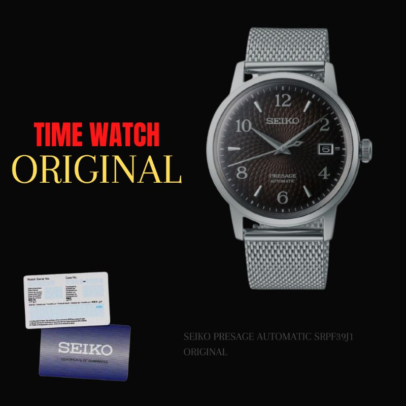 Jam Tangan Pria Seiko Presage Automatic SRPF39J1 Original