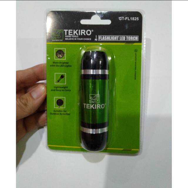 TEKIRO flashlight led senter mini ORIGINAL