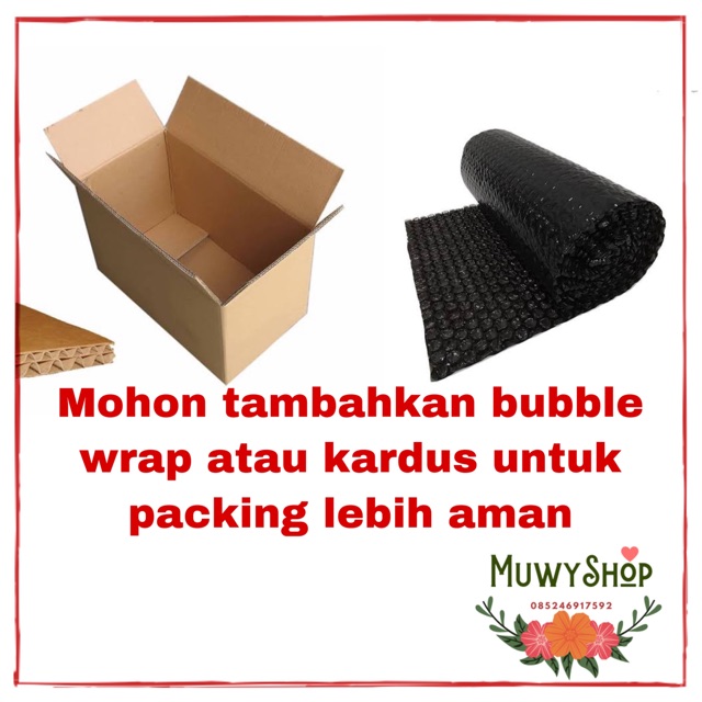 EXTRA PACKING / KARDUS / BUBBLE WRAP