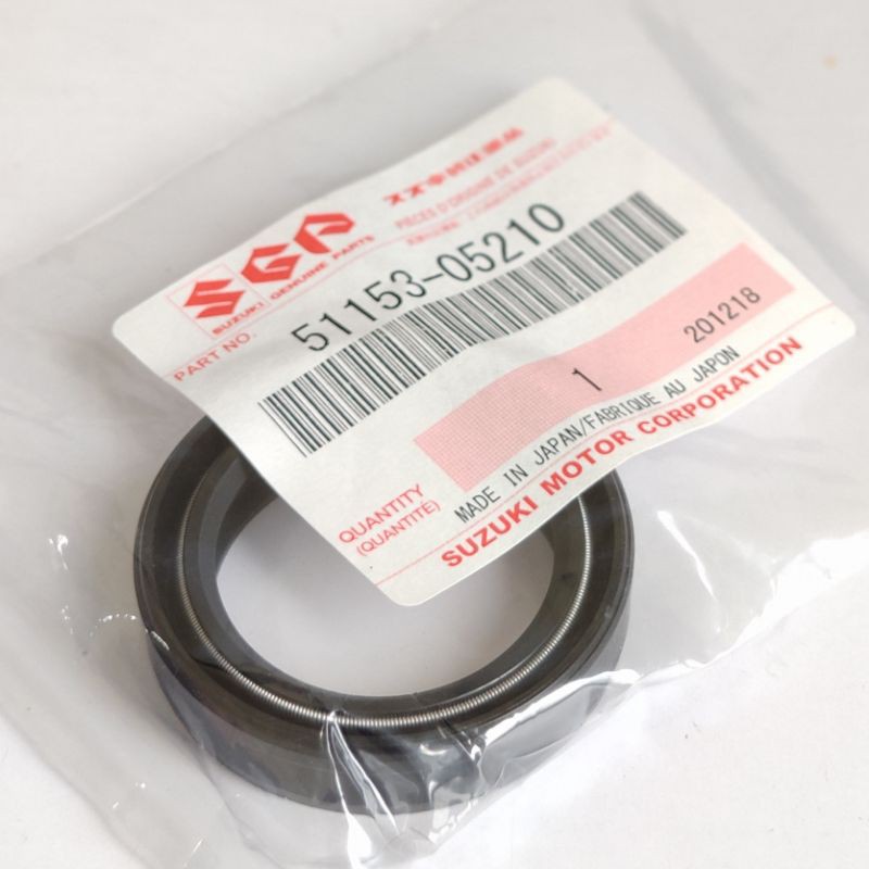 SEAL SHOCK DEPAN ORIGINAL SUZUKI TS 125 51153-05210