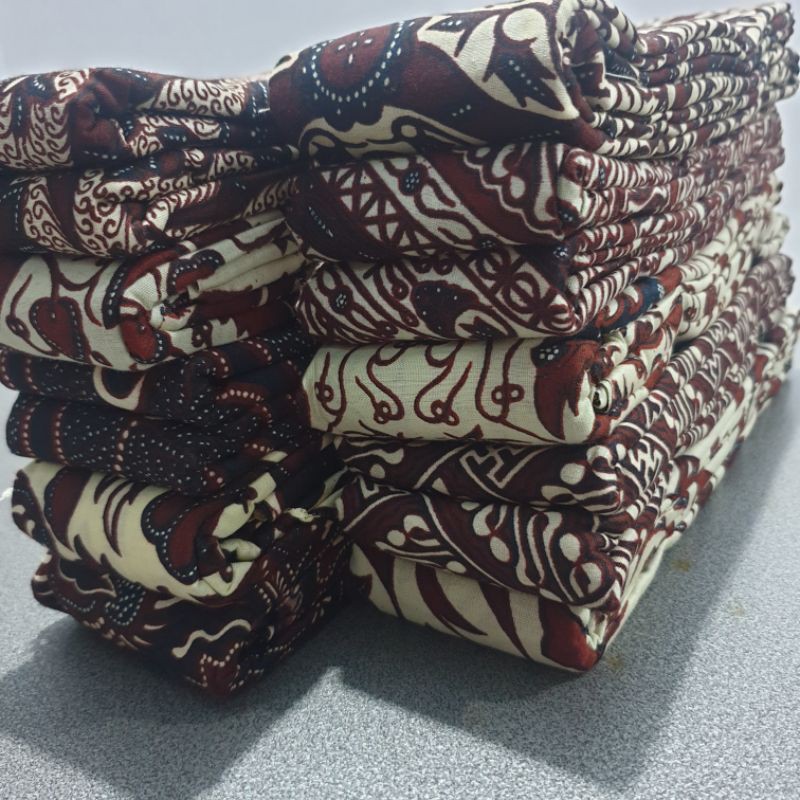 Kain Banyumasan / Kain Batik Panjang Jarik Batik Klasik Mori Primis / Kain BM Katun H PRINT ASLI