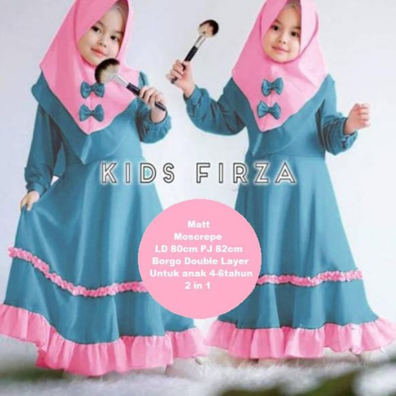 Set Gamis Anak / Gamis syar'i Anak