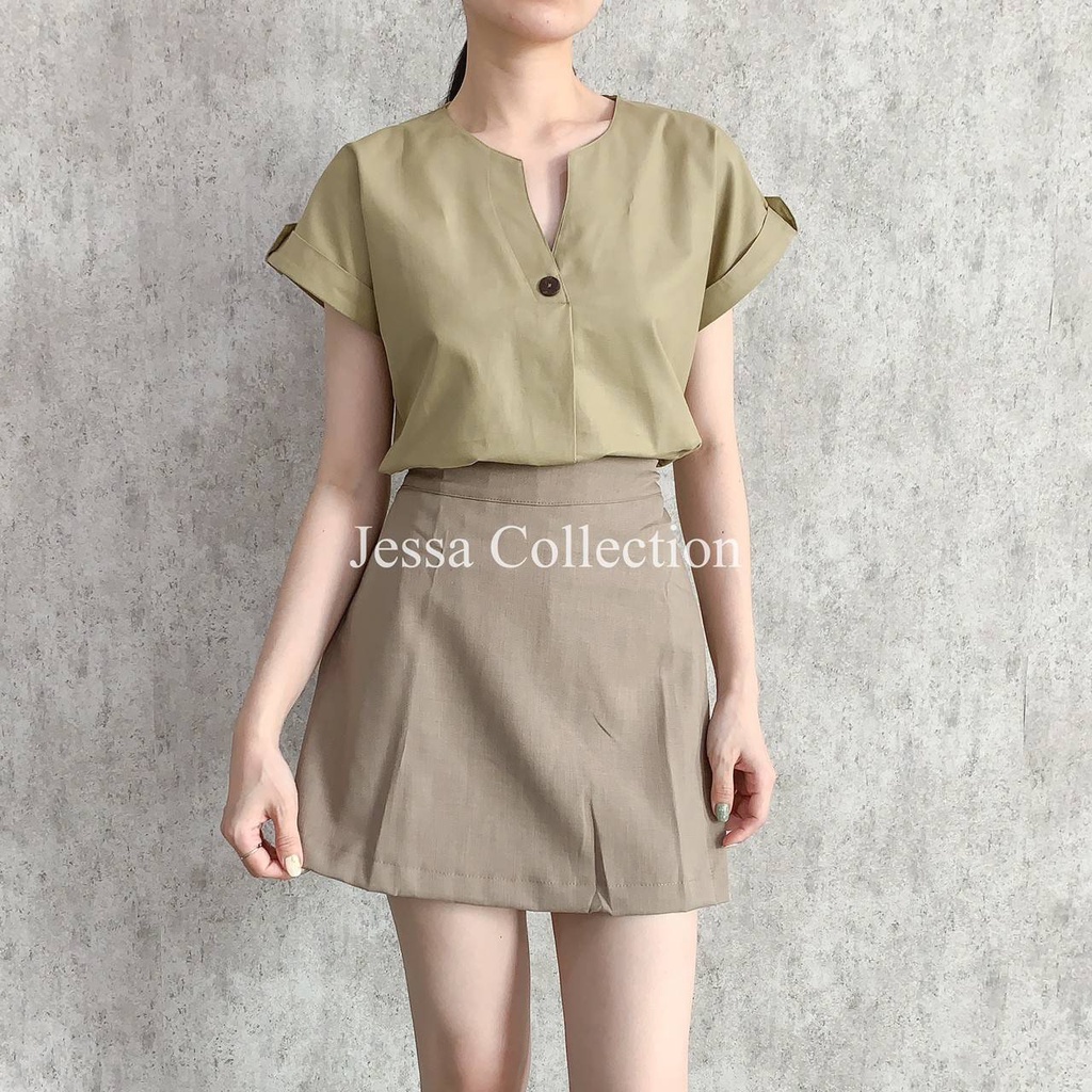Premium Elodia Plain Top TH 366 COTTON