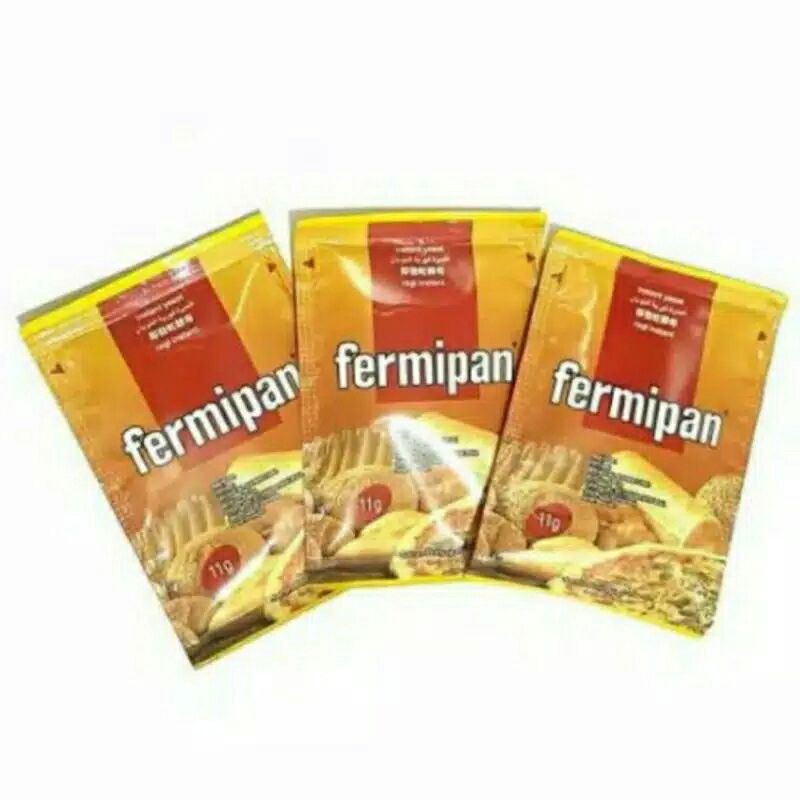 

Fermipan Ragi Instant 11 gram, Bahan Kue Instant Yeast