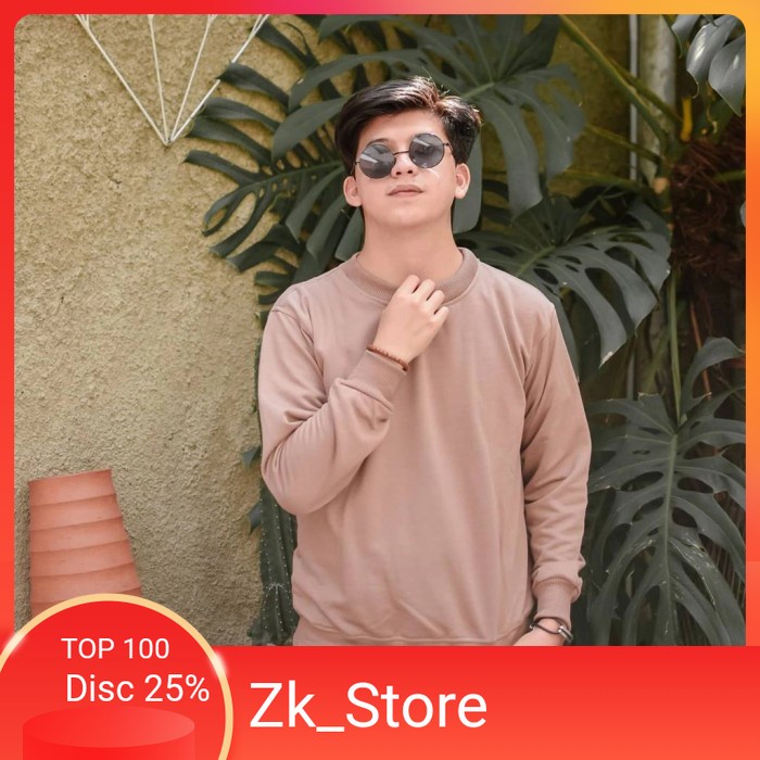 Sweater Oblong Sweeter Crewneck  Switer Murah Sweeter Cowok Sweeter Keren Fashion Pria Sweter Basic 