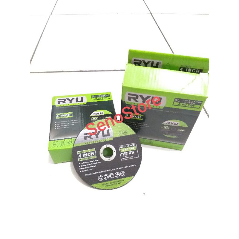 RYU Mata Gerinda Potong Besi 4"