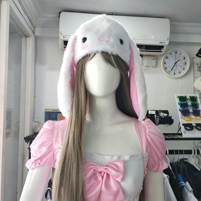 TOPI KAWAII USAGI / WHITE BUNNY