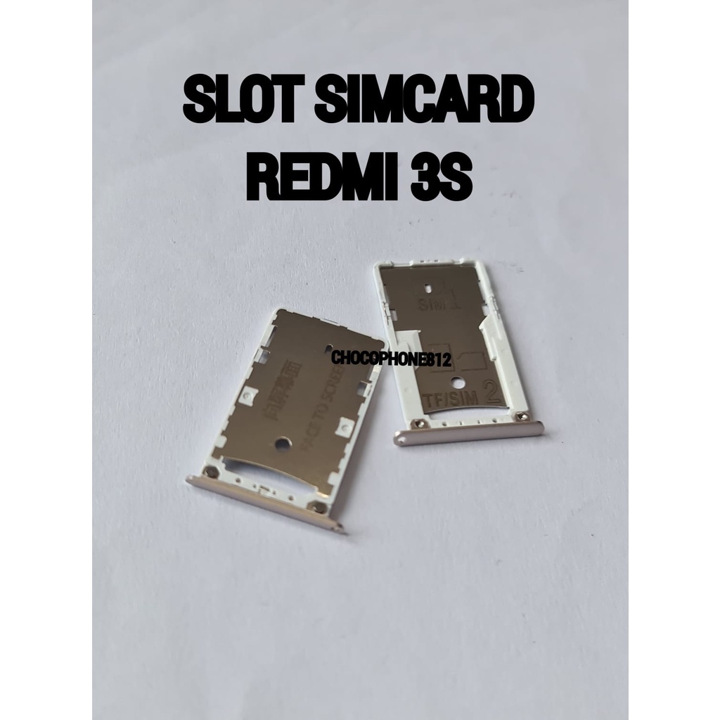 Slot Sim Card Redmi 3S Sim Tray Xiaomi Original