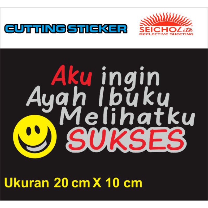 Stiker Kata Kata Lucu Kaca Mobil Motor Vario Beat Scoopy Vespa