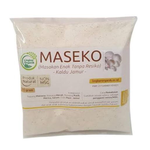 

LC5U MASEKO JAMUR LINGKAR ORGANIK 100 GR NON MSG - BOTOL JAMUR EKT2