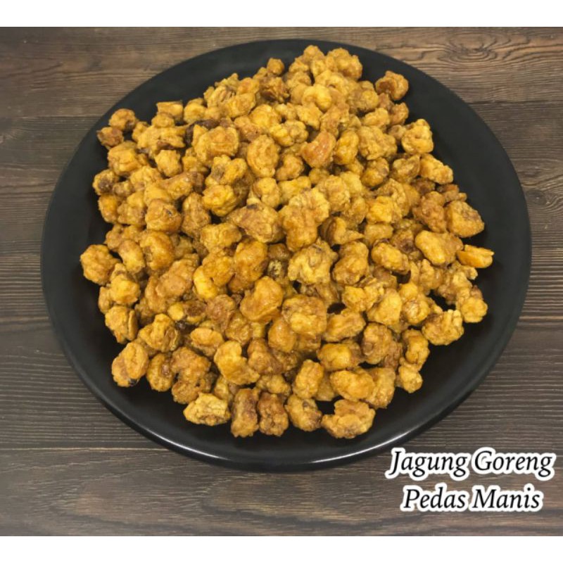 

Jagung goreng pedas manis 500gram