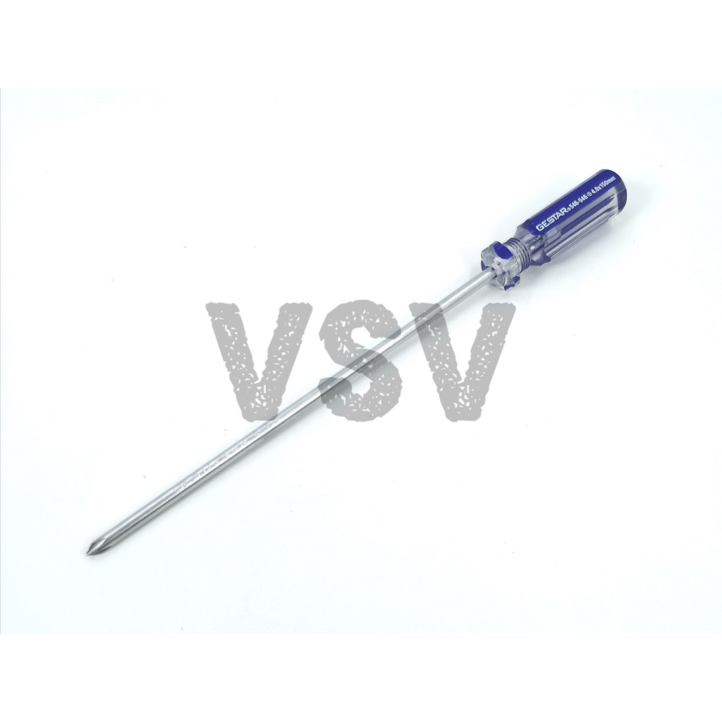 GESTAR Mechanical screwdriver (+)4x150mm Obeng crystal Obeng plus