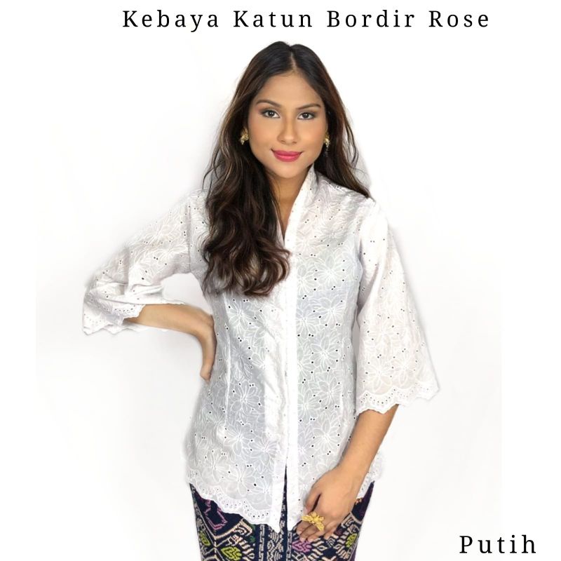Kebaya Bali Pakaian adat Bali wanita katun bordir