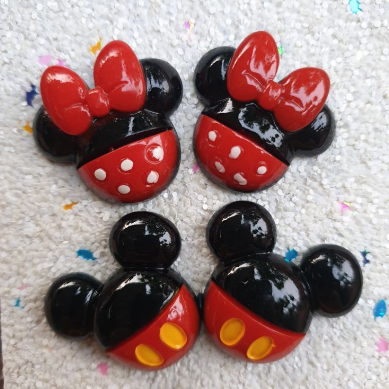 resin mickey mouse pita minnie miki mini resin