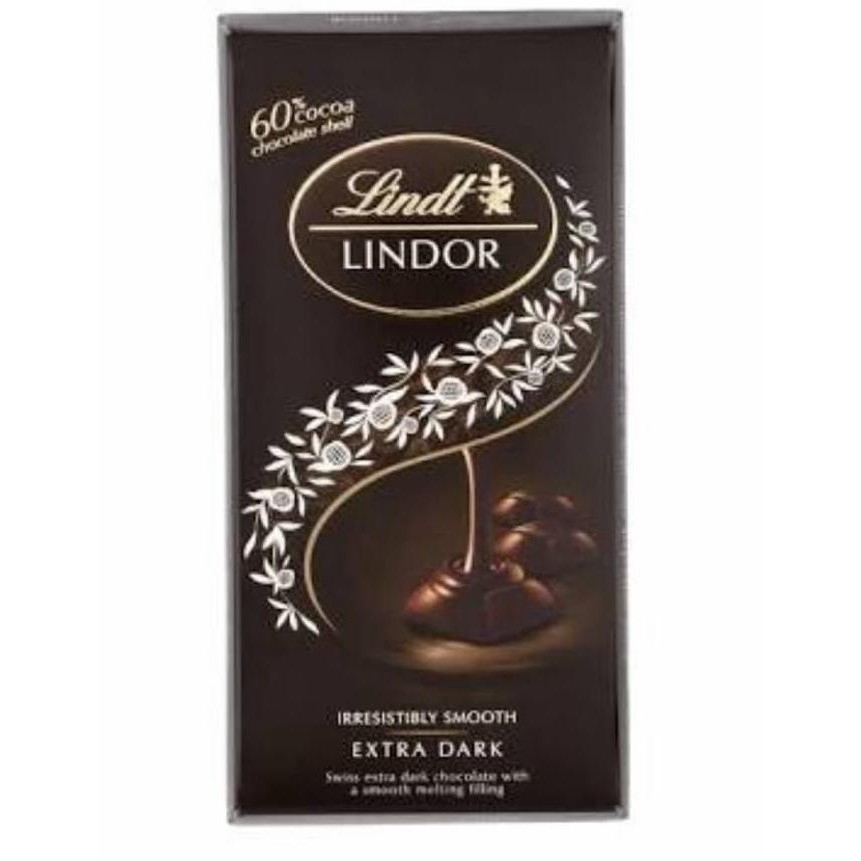 

Lindt Lindor Dark Chocolate Pieces Bar-Coklat Import