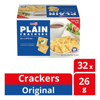 

Meiji Plain Crackers - Original 32 x 26g SINGAPORE