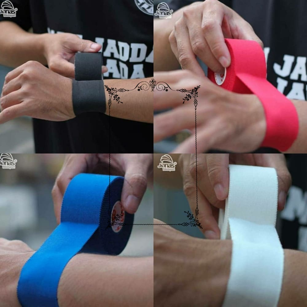 Terlaris Wristape Jonas Wrist Tape Futsal Sepak Bola Fingertape Taping Olahraga Keren