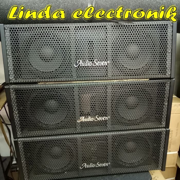 line array Audio seven 8 in x 2 Harga 2 box