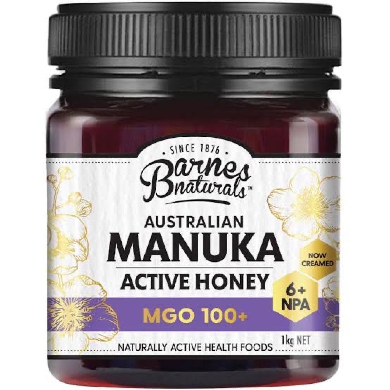 

Barnes Naturals Australian Manuka Active Honey MGO 100+ / NPA 6+ 1 Kg