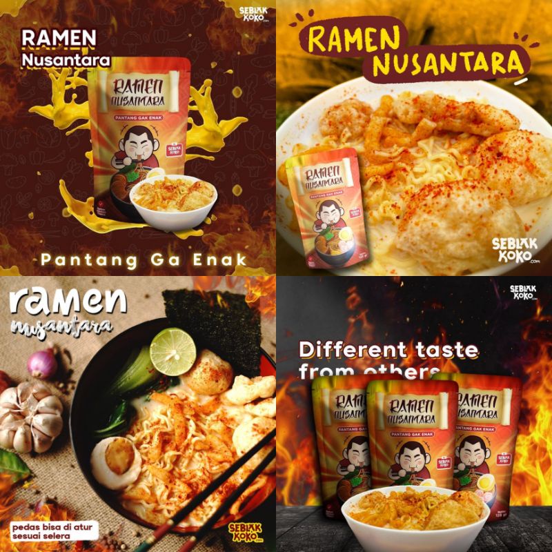 

RAMEN NUSANTARA by Seblak Koko Ramen Dengan Cita Rasa Khas Nusantara