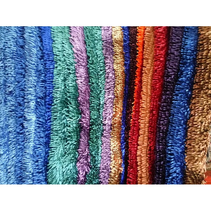 DISKON KARPET CENDOL GLOSSY 150x200 KARPET MICROFIBER CHENILE KARPET POLOS-