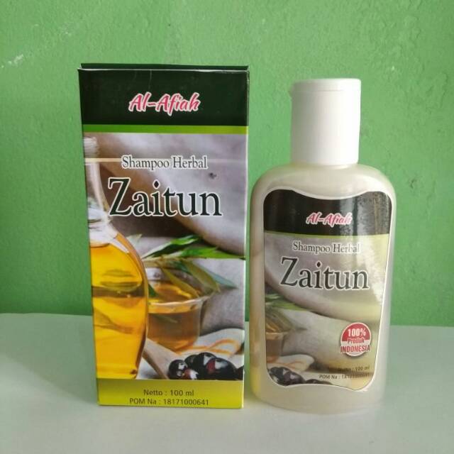 Shampo herbal zaitun al afiah