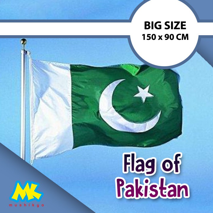 Bendera Pakistan ukuran besar