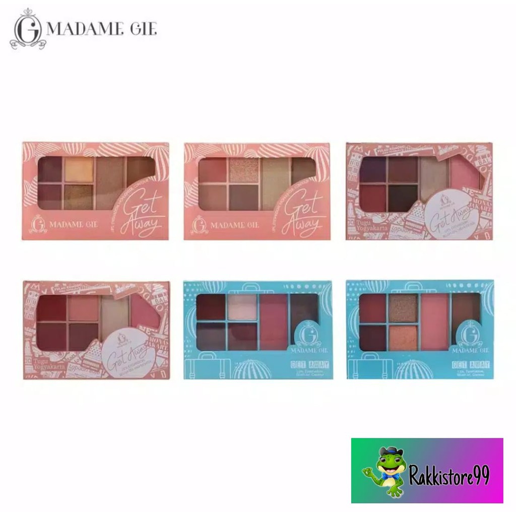 ❣️Rakkistore99❣️Madame Gie Get Away Make Up Kit (100% Original)