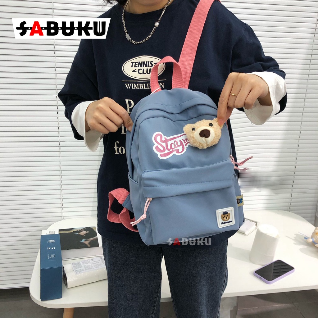 Tas Ransel Sekolah Anak Perempuan Dan Laki-Laki Backpack Unisex Anak PAUD TK SD Motif Carakter -204