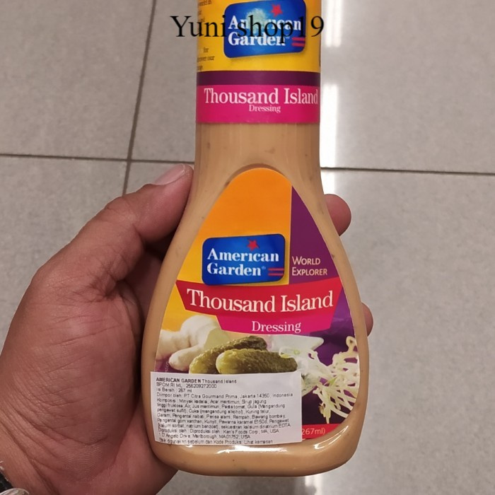 

american garden thousand island 267ml