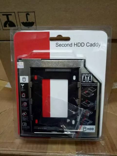 Caddy Harddisk &amp; SSD 12,7mm Alluminium