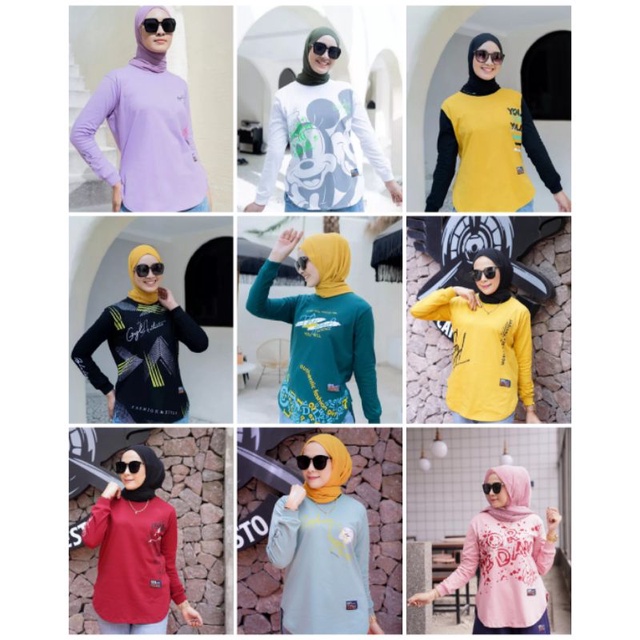 Kaos GYL Top Slit Oval XL (JUMBO) ORI GYL AUTENTHIC