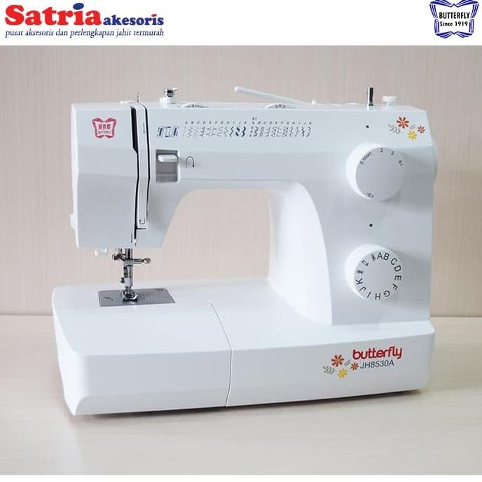 +%+%+%] Butterfly Jh8530A / JH8530A Mesin Jahit Portable