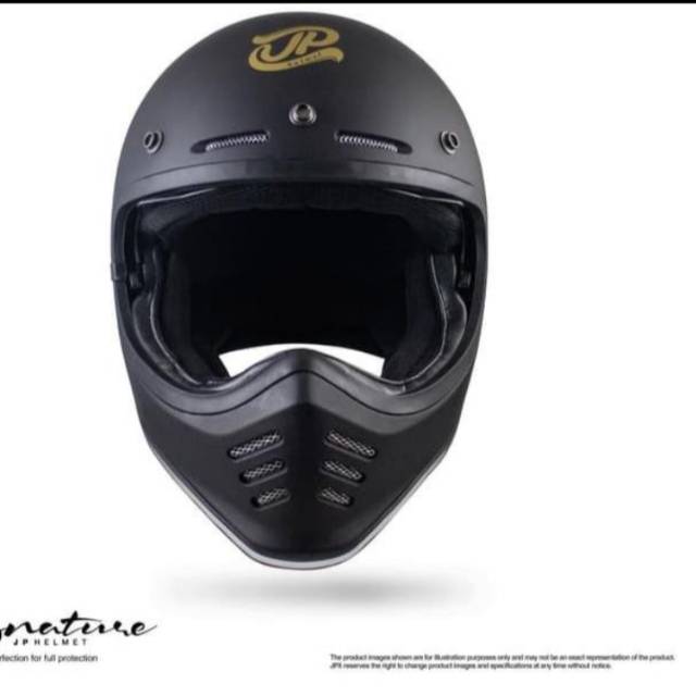 Helm Cakil Retro RobotJPX JP Signature|JP SIGNATURE|Helm Cakil|Helm Cakil Murah|