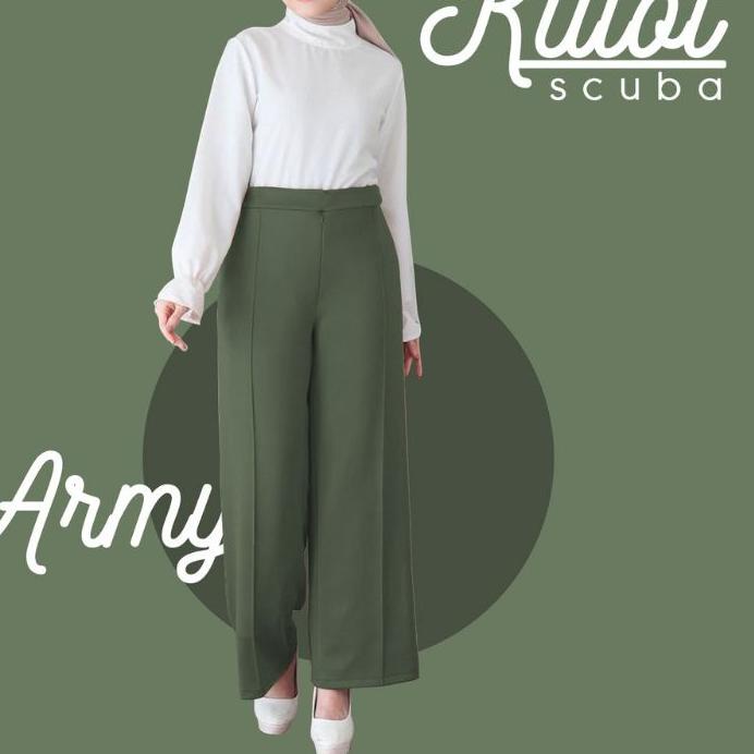 Trendy KULOT SCUBA CUBIT JUMBO  / KULOT SCUBA / KULOT SCUBA CUBIT