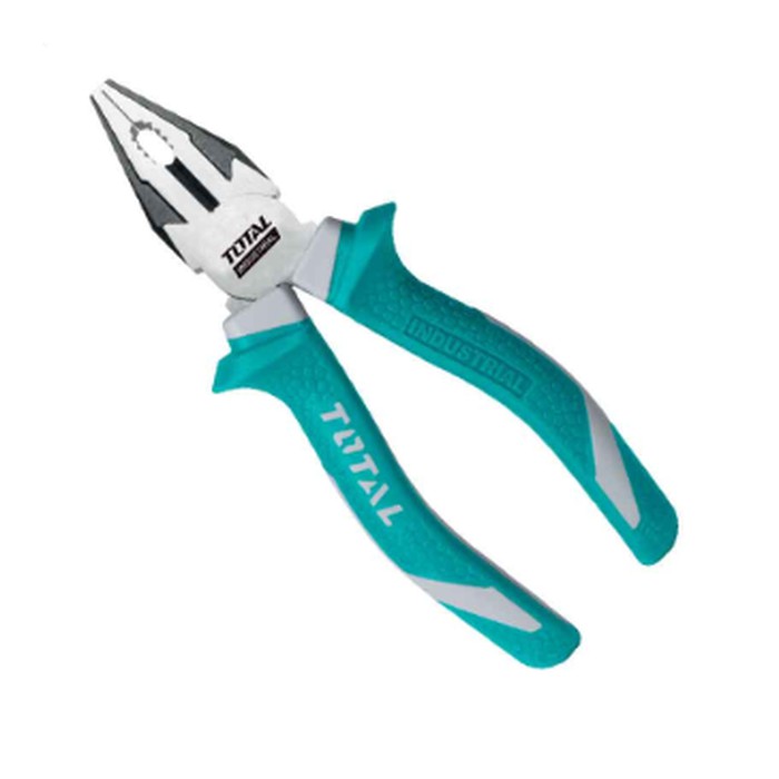 Total Tools Perkakas Tang Model THT210706 Pliers Combnation Ukuran 180MM Tang Kombinasi Anti Karat