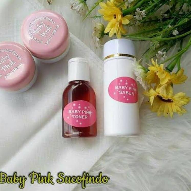 ㊗ Cream Wajah Baby Pink Sucofindo - Original 100% ❁