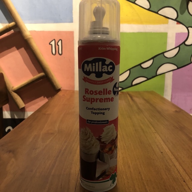 

Whipped cream Millac aerosol 500gr