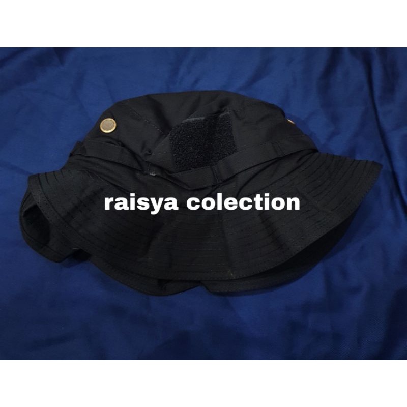 topi rimba hitam