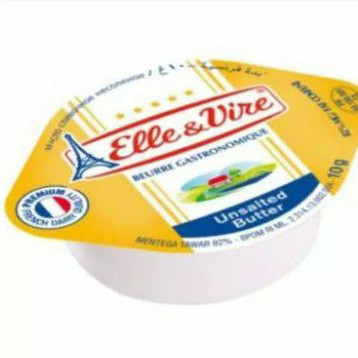 

Elle & Vire Unsalted Butter 10gr