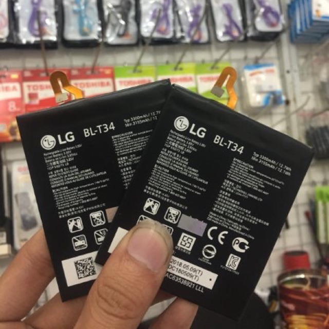 Battery Batre LG V30 Batre BLT34 BL-T34 LG V30 Double IC 3300mAh