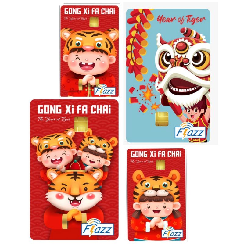 Flazz BCA Gen 2 /Gen2 IMLEK CHINESE NEW YEAR EDITION ORI /Like eTOLL eMONEY Tapcash or Brizzi