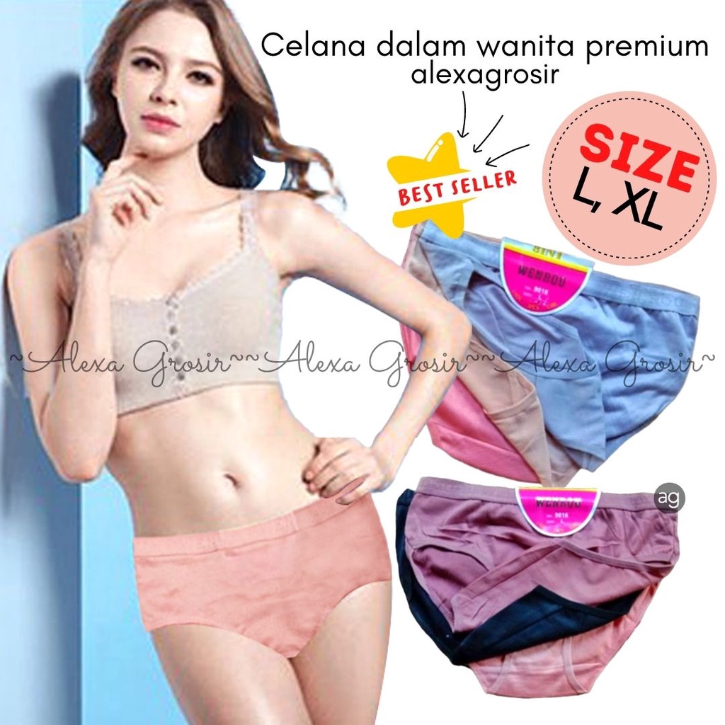 Celana Dalam Wanita WENROU SALUR Import / CD Wanita import  - SIZE XL