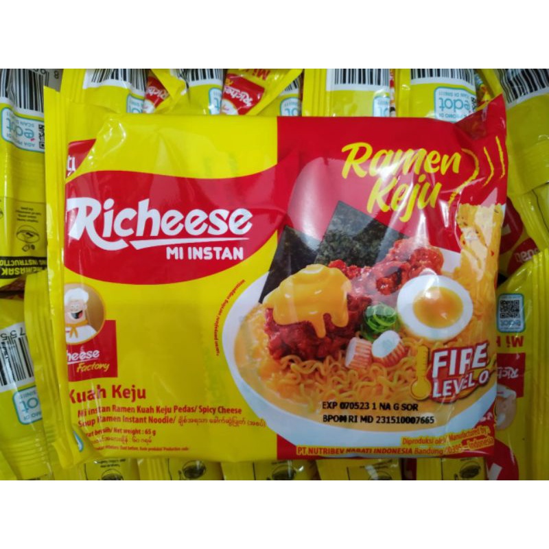 

READY mie richeese RAMEN keju level 0 mi richeese rebus viral kekinian