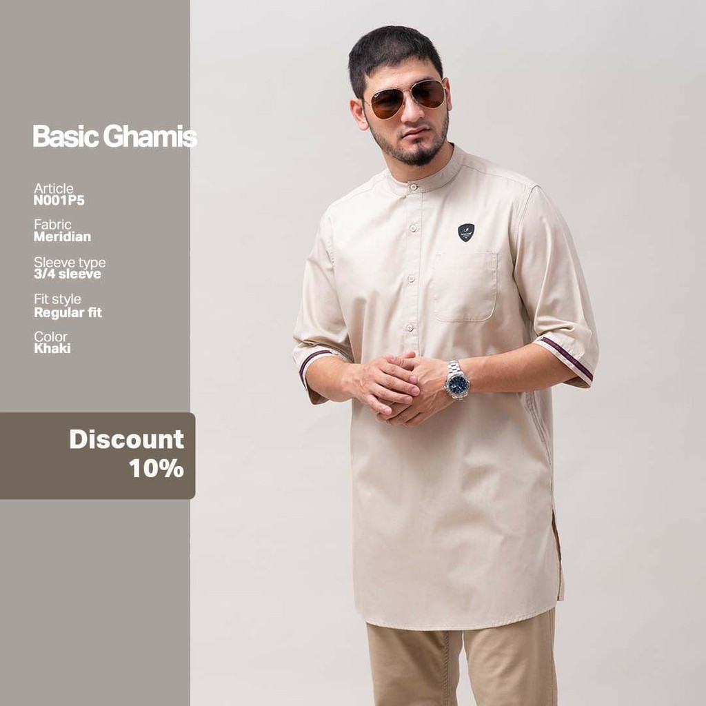 SAMASE GAMIS BAJU KOKO MUSLIM PRIA DEWASA N001P