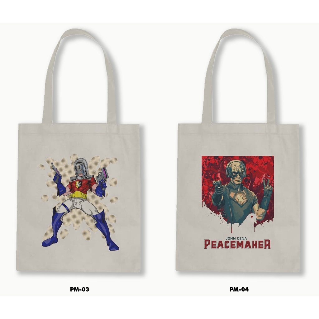 TOTE BAG BLACU - PEACE MAKER