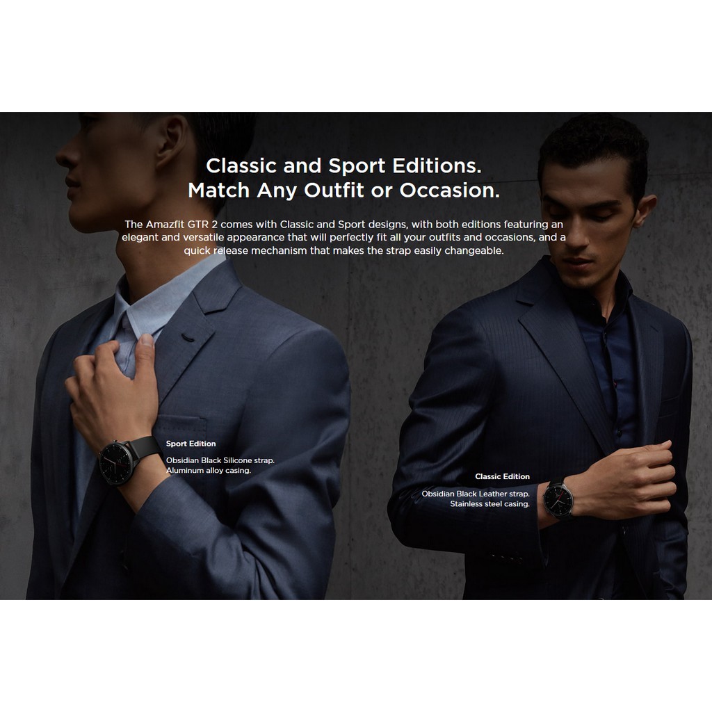 Amazfit GTR 2 Smartwatch Global Version - Garansi Resmi